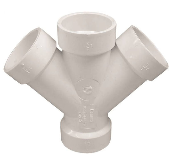 Genova 192353L/05840H PVC Pipe Wye, 3 Inch