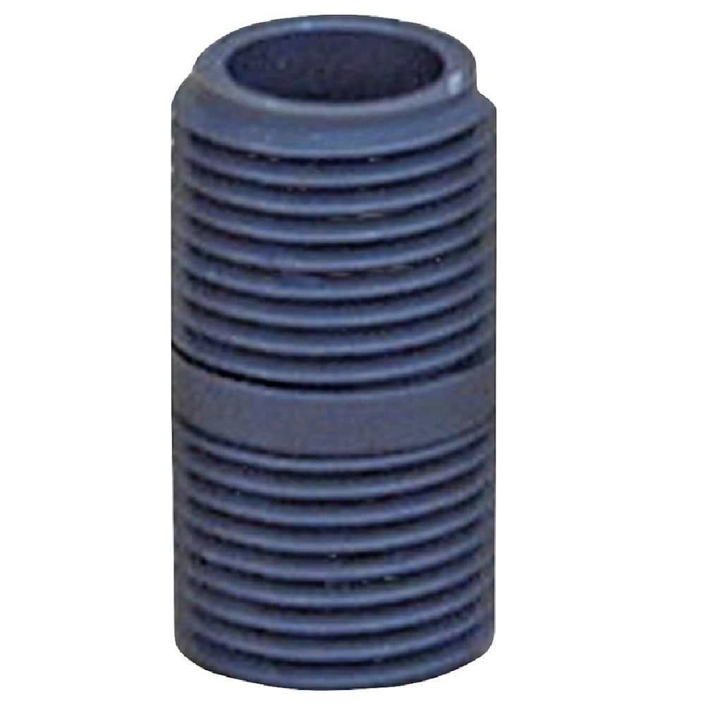Genova P-12-CL PVC Schedule 80 Nipple, Gray