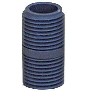 Genova P-12-CL PVC Schedule 80 Nipple, Gray
