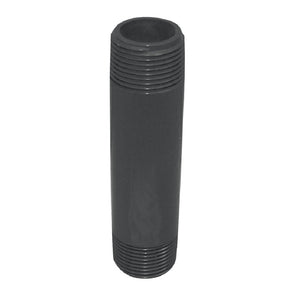 Genova P-12-5 PVC Schedule 80 Pipe Nipple, Gray