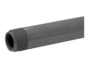 Genova P-1-8 PVC Schedule 80 Pipe Nipple, 8-Inch