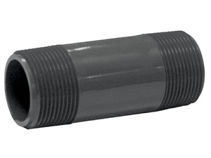 Genova P-114-3 PVC Schedule 80 Pipe Nipple, 3-Inch