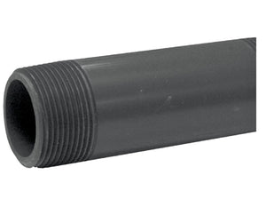 Genova P-114-4 PVC Schedule 80 Pipe Nipple, 4-Inch