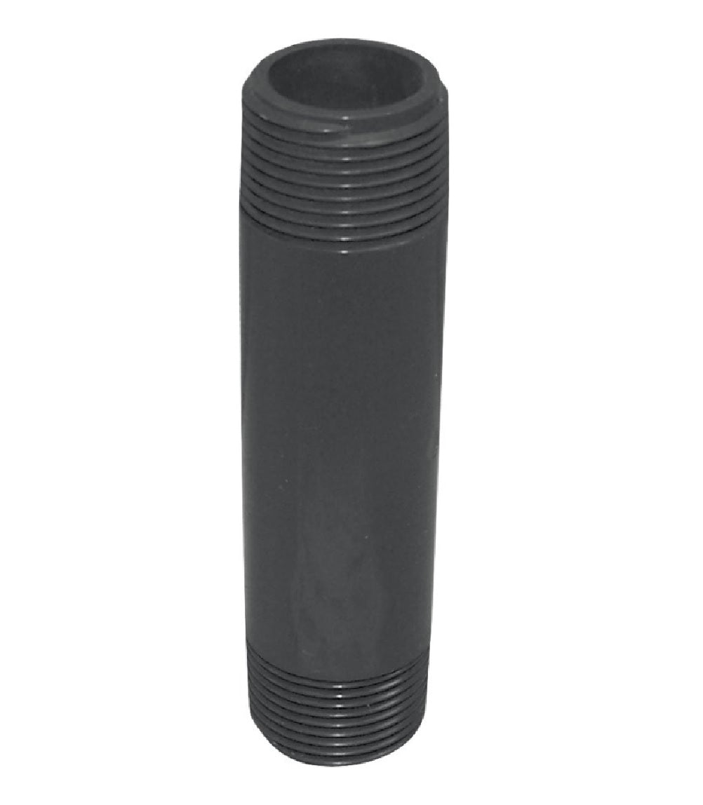Genova P-34-4 PVC Schedule 80 Pipe Nipple, 3/4 Inch x 5 Inch