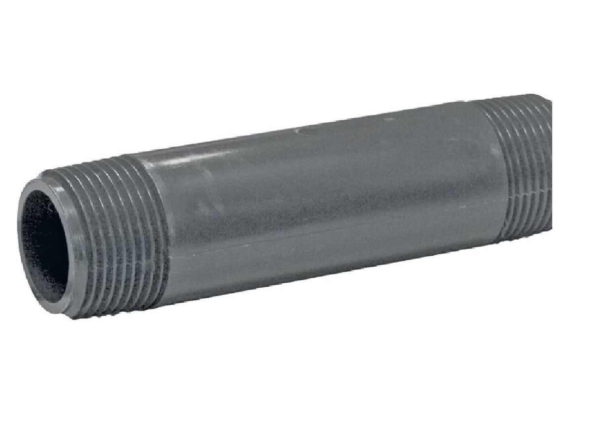 Genova P-1-5 PVC Schedule 80 Pipe Nipple, 1 Inch x 5 Inch