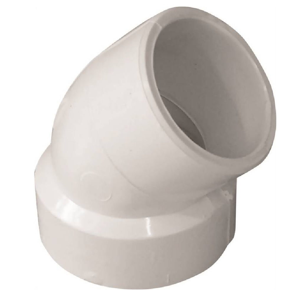 Genova 192421P Street Pipe Elbow, 45 Degrees, 1.5 Inch
