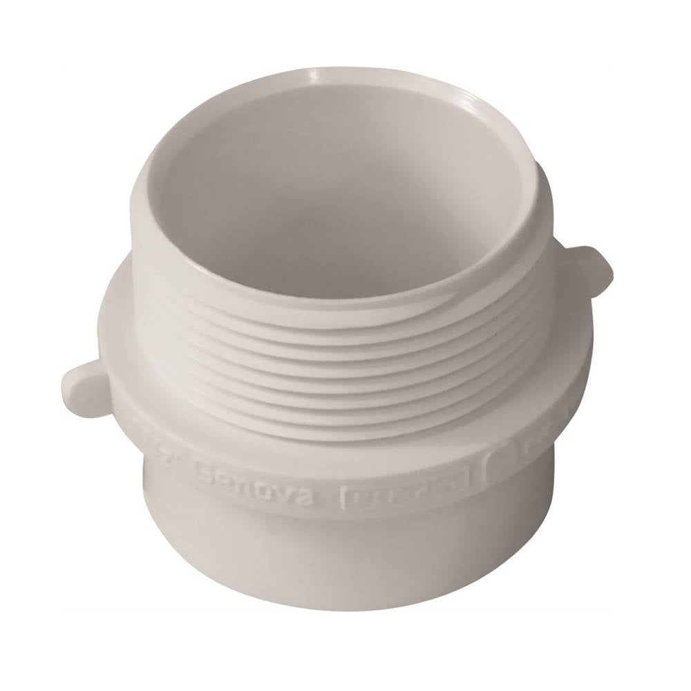Genova 193211-11/192860 PVC Pipe Adapter, 1-1/2 Inch x 1-1/4 Inch