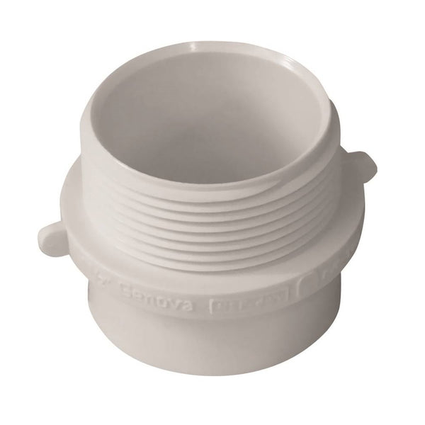 Genova 193211-11/192860 PVC Pipe Adapter, 1-1/2 Inch x 1-1/4 Inch