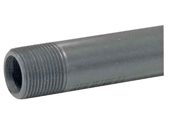 Genova PVC Schedule 80 Pipe Nipple, 1 Inch x 6 Inch