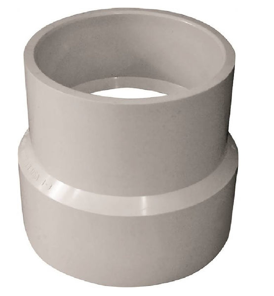 Genova 193036 Pipe Adapter Coupling, 4 Inch x 3 Inch