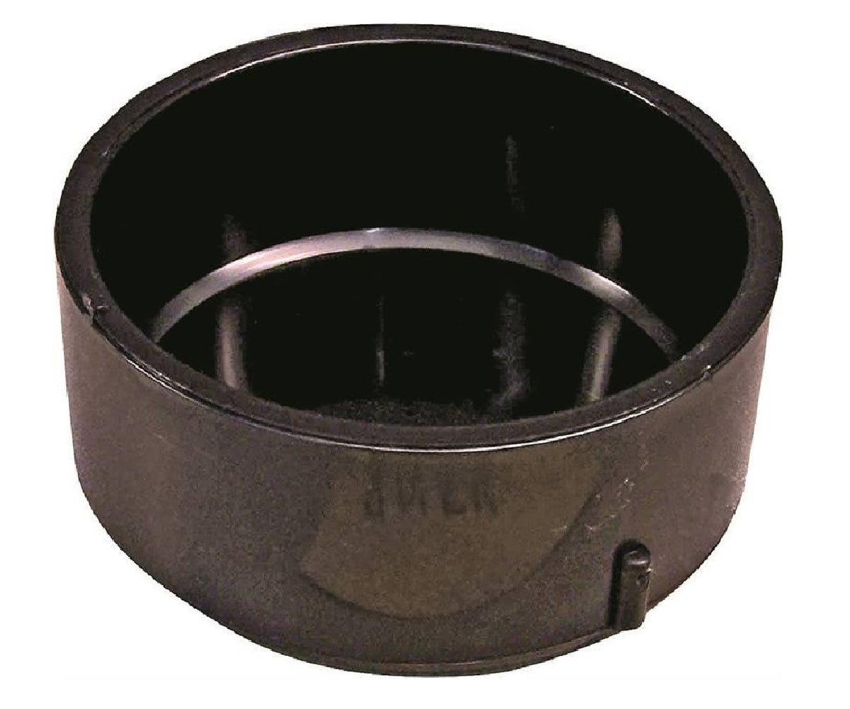 Genova 103083SBC 800 Series Pipe Cap, Black, 3 Inch
