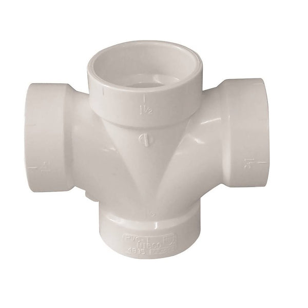Genova 192185 Sanitary Tee, 4 Inch