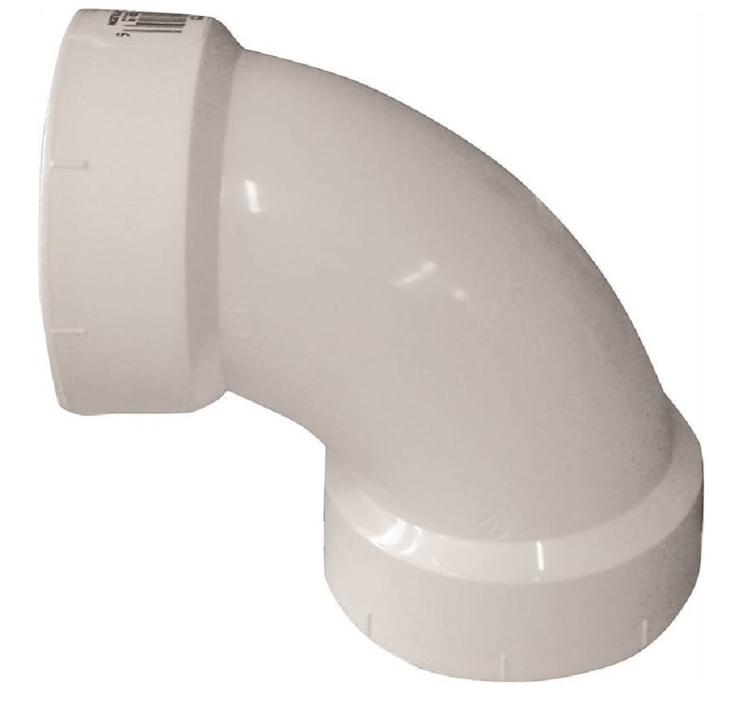 Genova 192256 700 Series 90 Degree Drain Pipe Elbow, 6 Inch