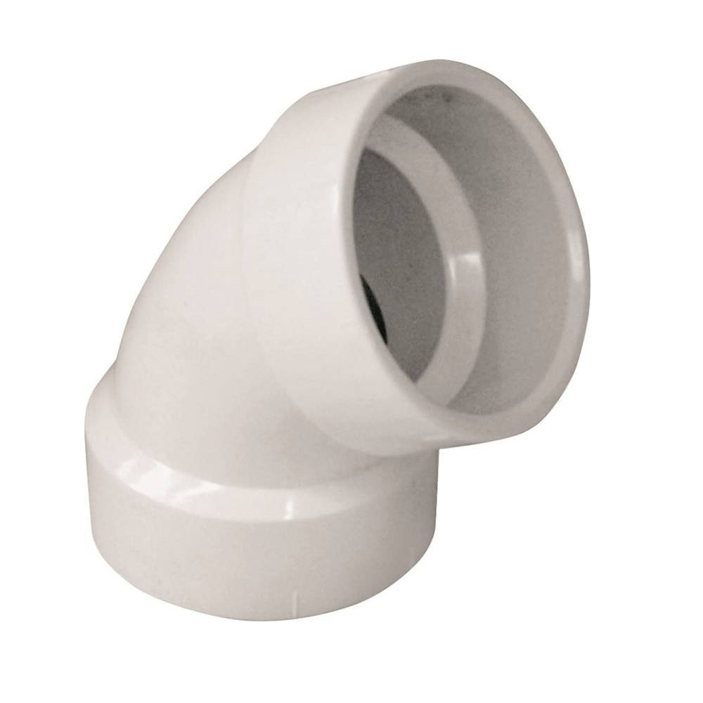 Genova 192604 700 Series 60 Degree Drain Pipe Elbow, 4 Inch