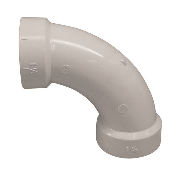 Genova 192279 700 Series 90 Degree Drain Pipe Elbow, 4 Inch