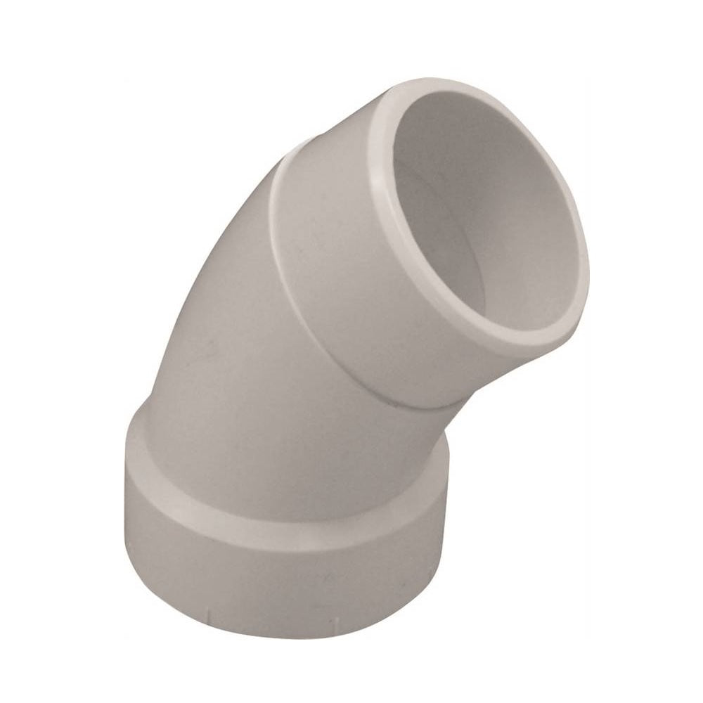 Genova 192404 700 Series 45 Degree Street Pipe Elbow, 4 Inch