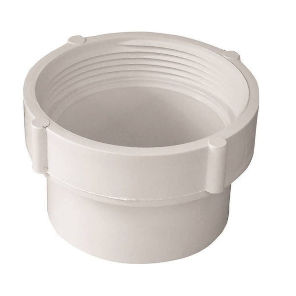 Genova 41629 Sewer & Drain Fitting Cleanout Adapter, 3 Inch