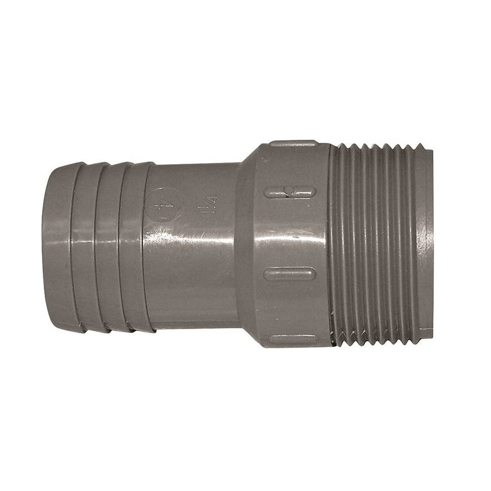 Genova UPPA-12 Male Insert Adapter, Polypropylene