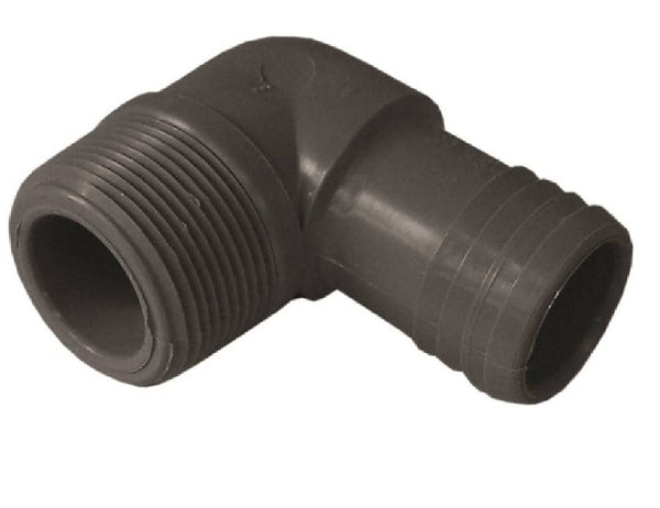 Genova UPPME-15 Insert Elbow, 1-1/2 Inch Insert x MIP, 200 PSI