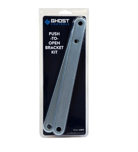 Ghost Controls AXPO Push-To-Open Bracket Kit, Steel