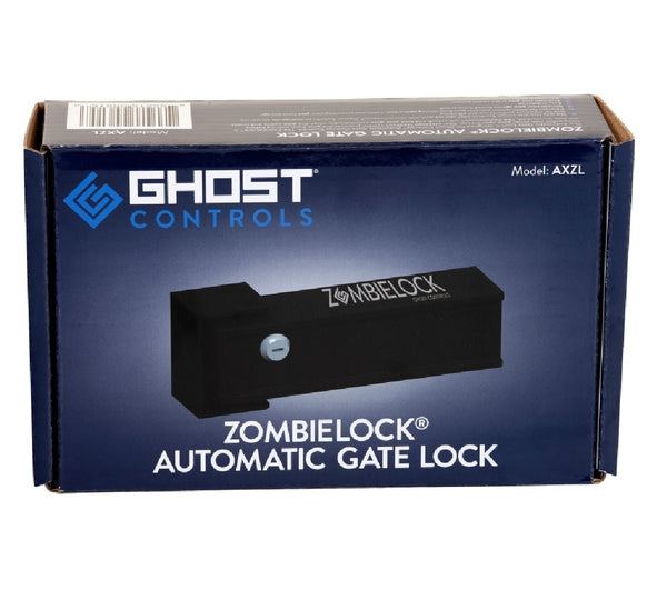 Ghost Controls AXZL ZombieLock Automatic Gate Latch/Lock, Aluminum