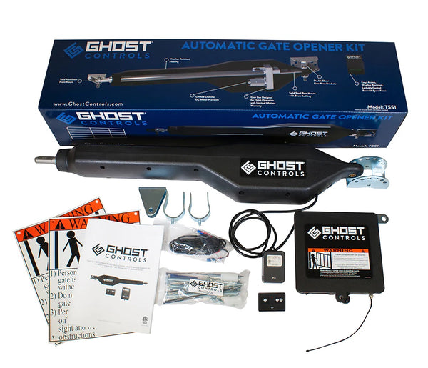 Ghost Controls TSS1 Heavy Duty Single Automatic Gate Opener Kit