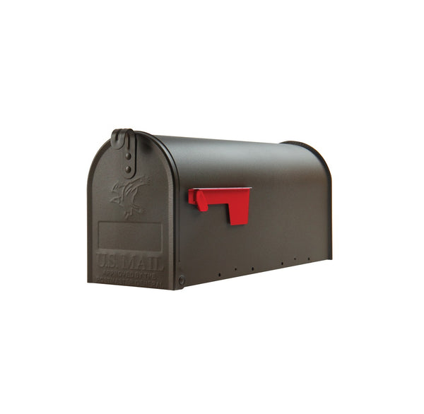 Gibraltar Mailboxes E1100BZAM Elite Post Mount Mailbox, Venetian Bronze