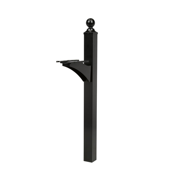 Gibraltar Mailboxes LP000BAM Landover Mailbox Post, Aluminum