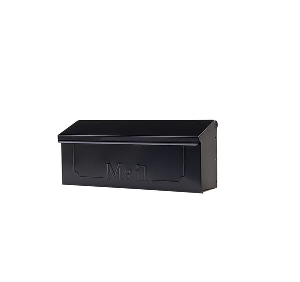 Gibraltar Mailboxes THHB00AM Townhouse Wall Mount Mailbox, Black