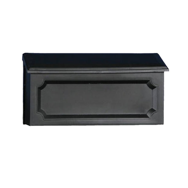 Gibraltar Mailboxes WMH00BAM Windsor Wall Mount Mailbox, Black