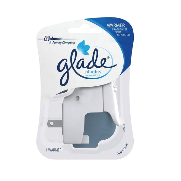 Glade 00315 Plug-Ins Scented Oil Warmer Holder, White