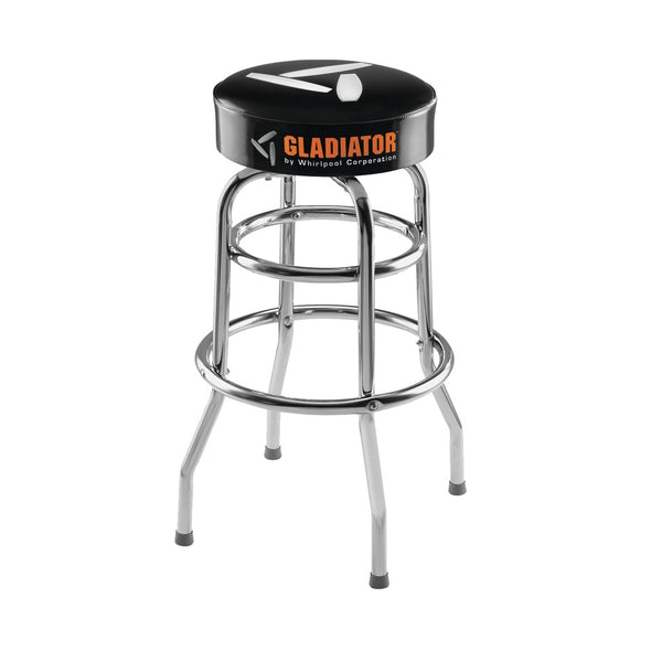 Gladiator GAAC30STJB Workbench Stool, 300 Lbs Capacity, Black