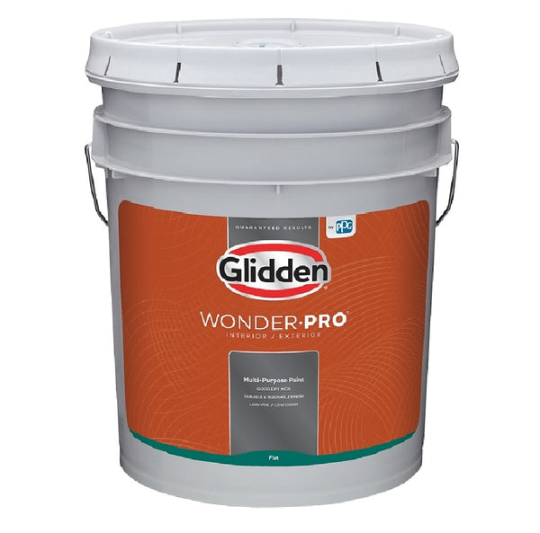 Glidden GLWP30WB/05 Wonder-Pro Series Paint, Pastel Base/White