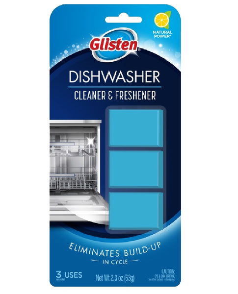 Glisten DT0312T Dishwasher Cleaner and Freshener, Blue
