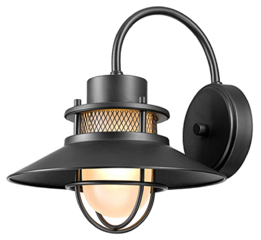 Globe Electric 44233 Liam Collection Outdoor Downward Matte Black Finish