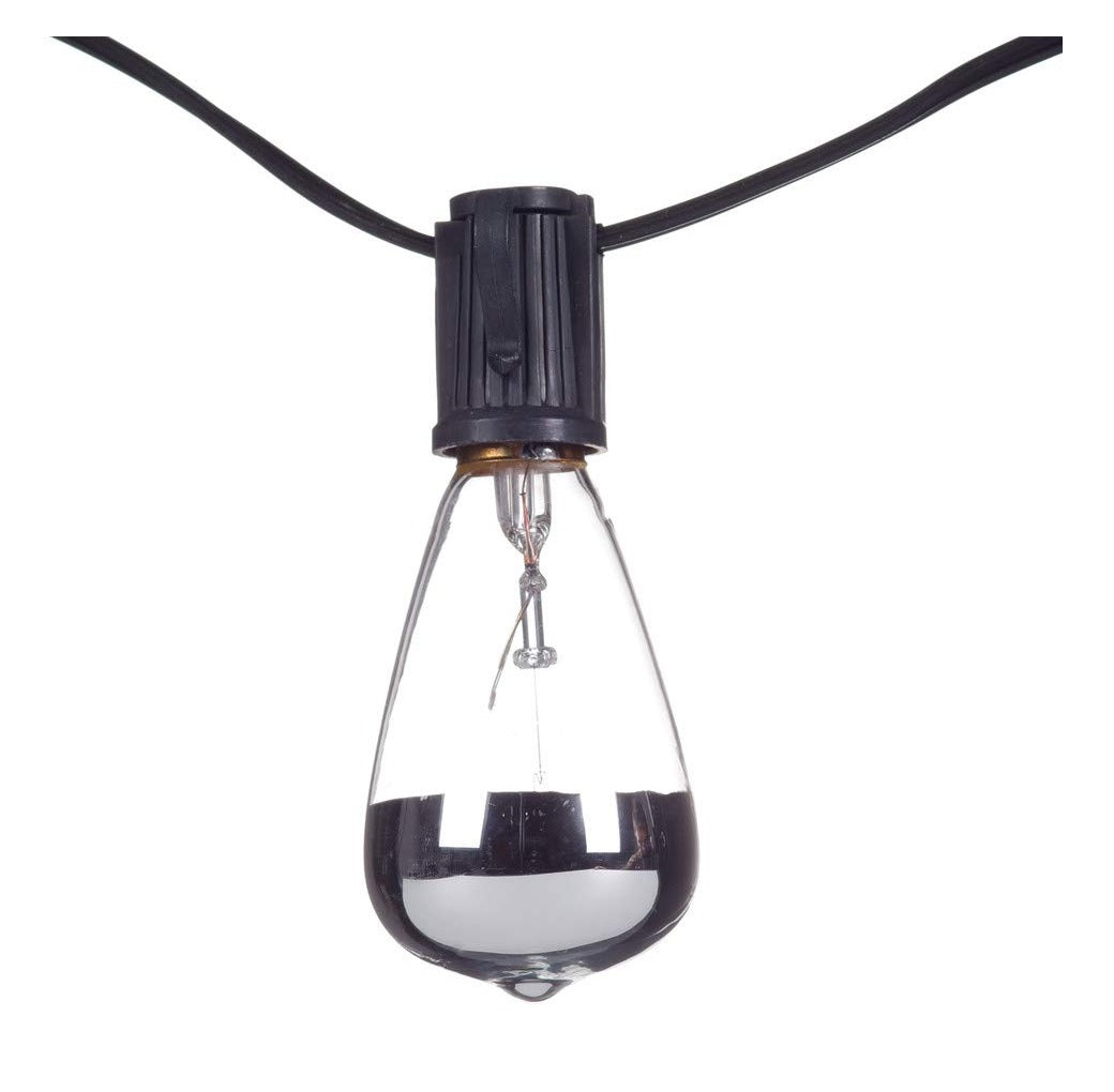 Globe Electric 12882 Sliver Tip Incandescent String Light Set, 10 feet