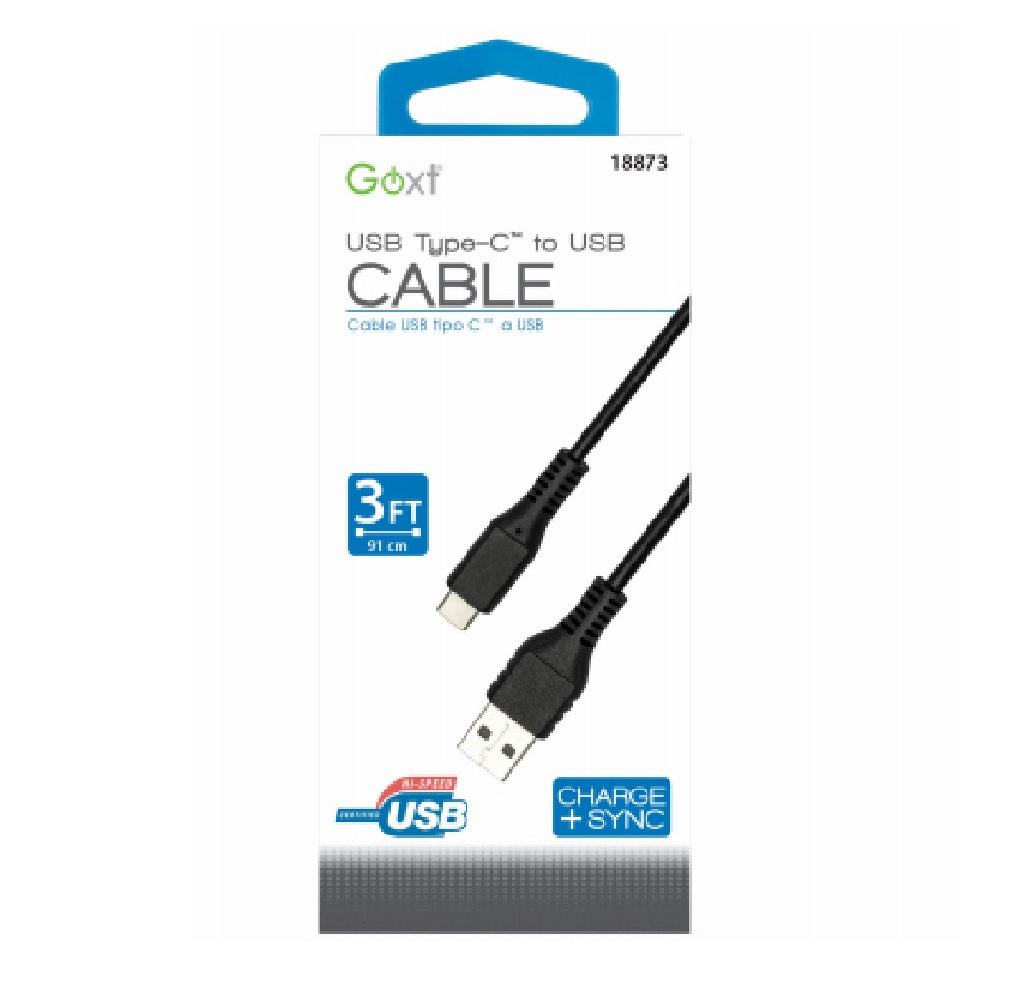 GoXT 18873 USB Type-C to USB Cable, 3 Feet