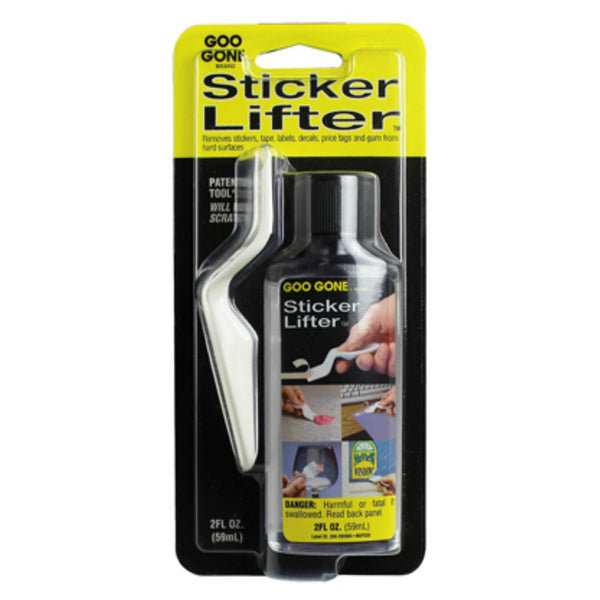 Goo Gone 2104A Non-Toxic Tape and Sticker Lifter, 2 oz