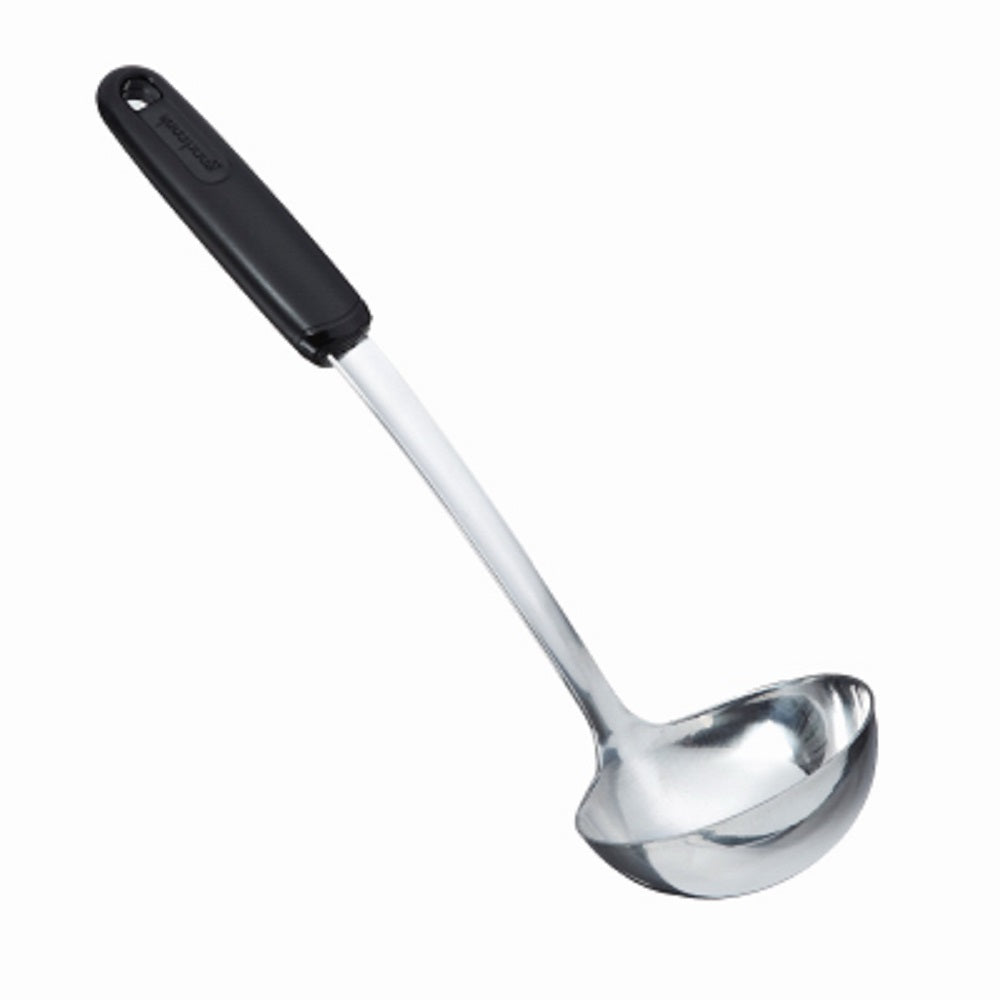 Good Cook 25687 Ladle, 12", Black/Silver