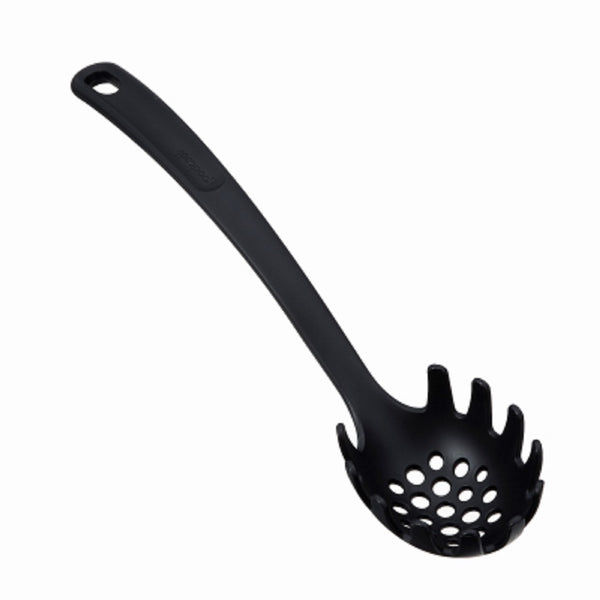 Good Cook 25685 Nylon Pasta Server, 12", Black