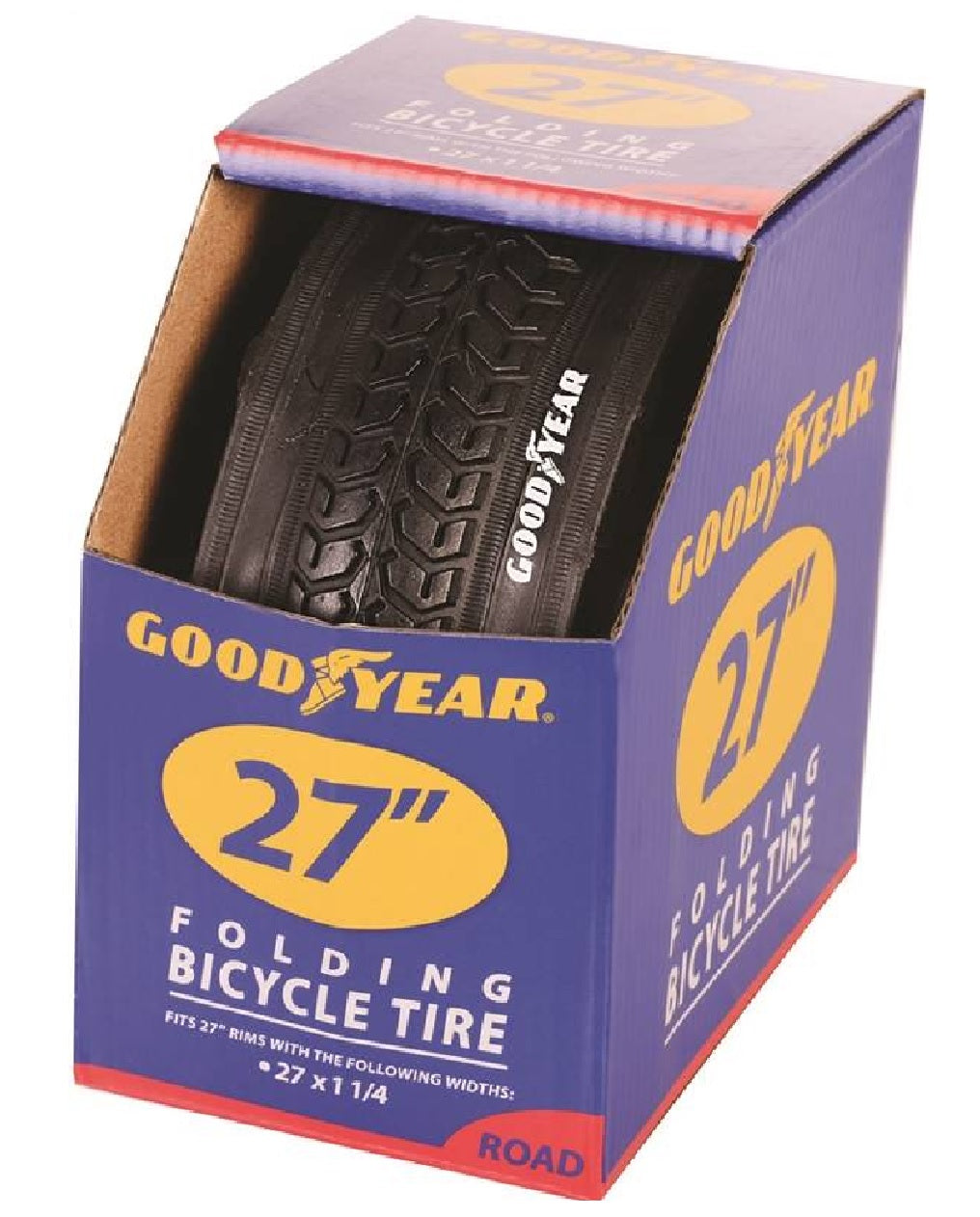 Goodyear 91128 27 Inch Folding Road Tire, Black