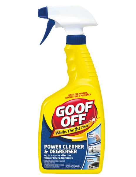 Goof Off FG686 Power Cleaner & Degreaser, 32 Ounce