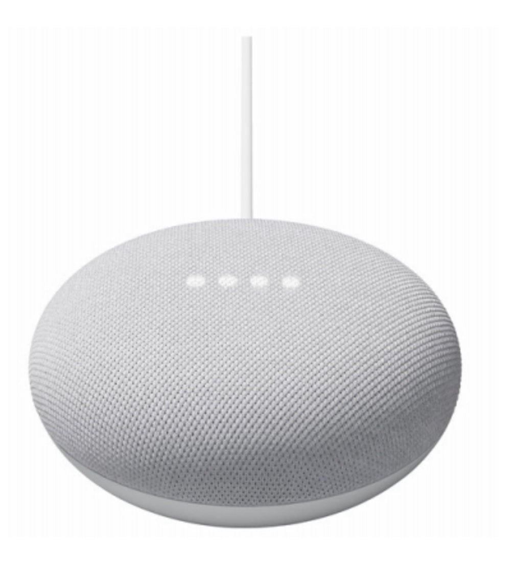 Google GA00638-US Chalk 2nd Generation Nest Mini Wireless Speaker