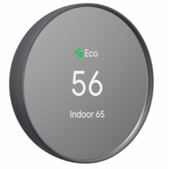 Google GA02081-US Nest Thermostat, Charcoal