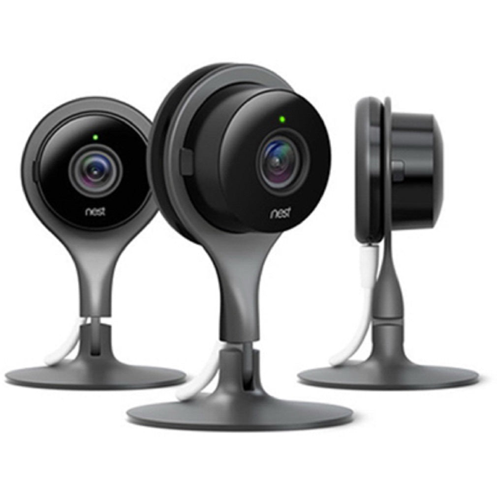 Google NC1104US Nest Cam Indoor, 3 Security Camera, Black