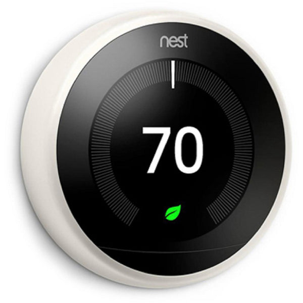 Google T3017US Nest Learning Thermostat, 3rd Gen, White