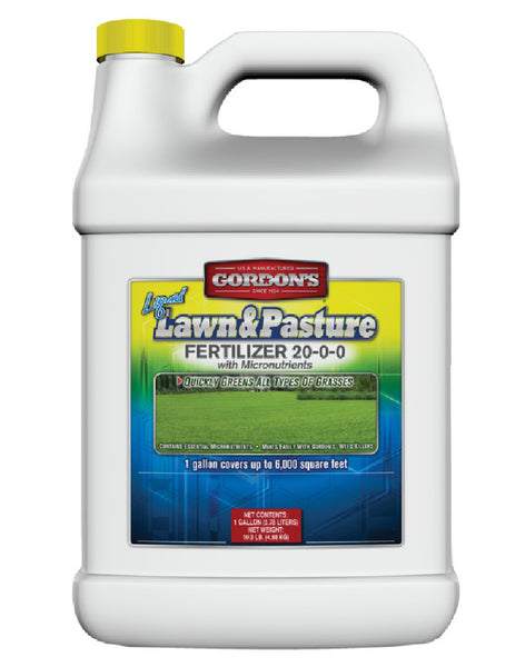 Gordon's 7471072 Lawn and Pasture Fertilizer, 1 Gallon