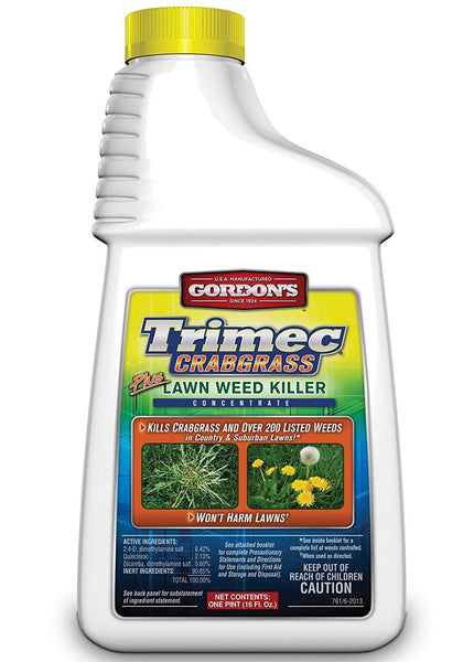 Gordon's 761140 Trimec Crabgrass Plus Lawn Weed Killer, 1 Pint