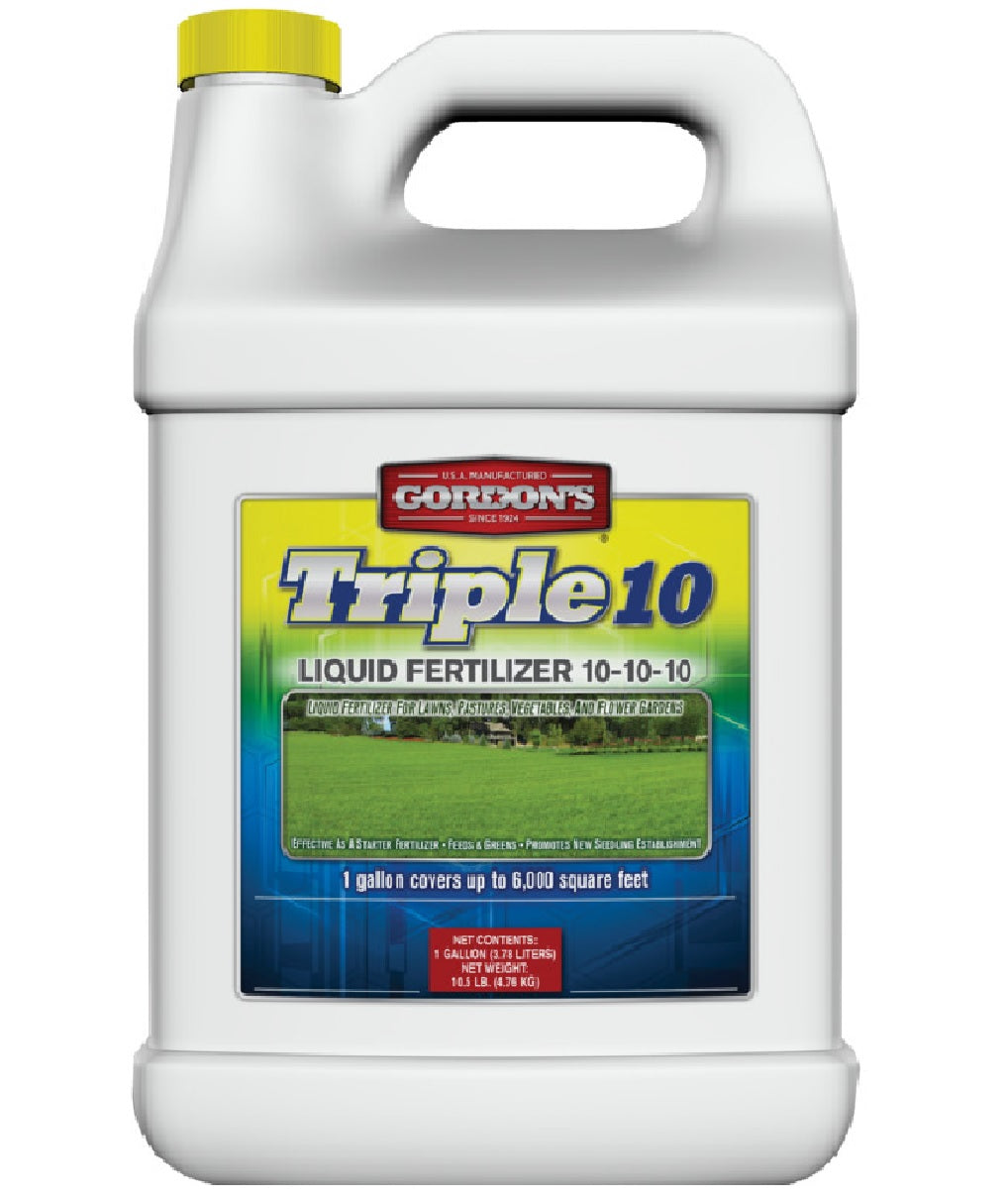 Gordon's 7441072 Triple 10 Fertilizer, Colorless, 1 Gallon