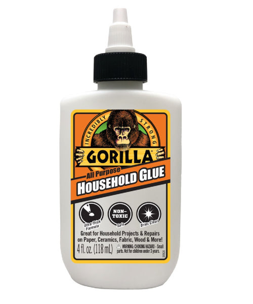 Gorilla 100611 All Purpose Medium Strength Household Glue, 4 Ounce